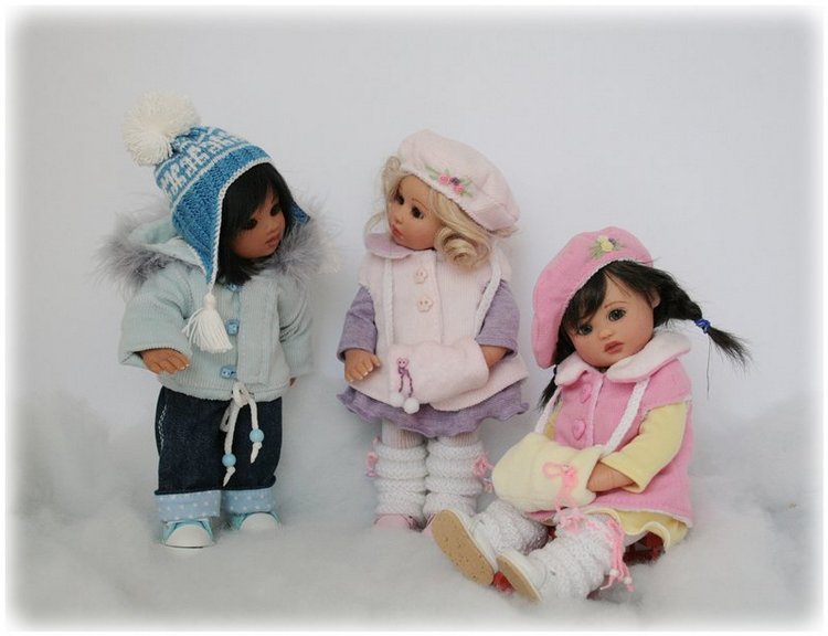Коллекция одежды для куколок Gabriele Müller, Часть 3 - Зима-Осень (фото 7)