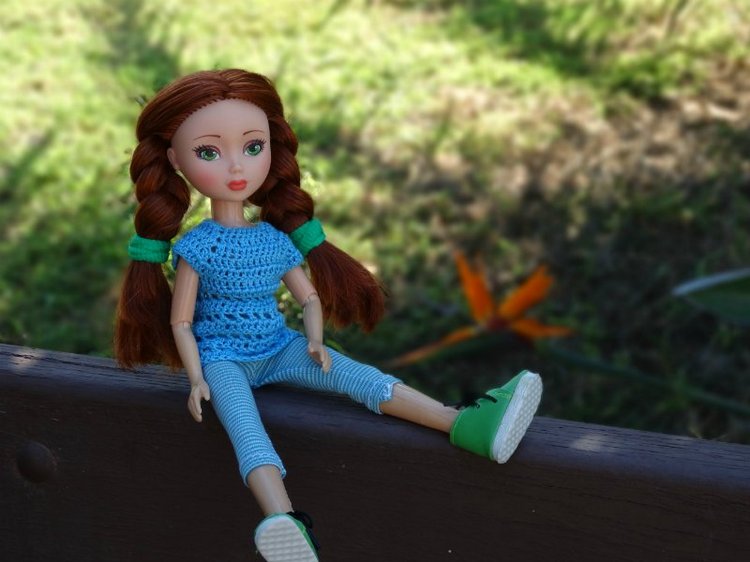 Варя на пляже — Российские куклы Весна