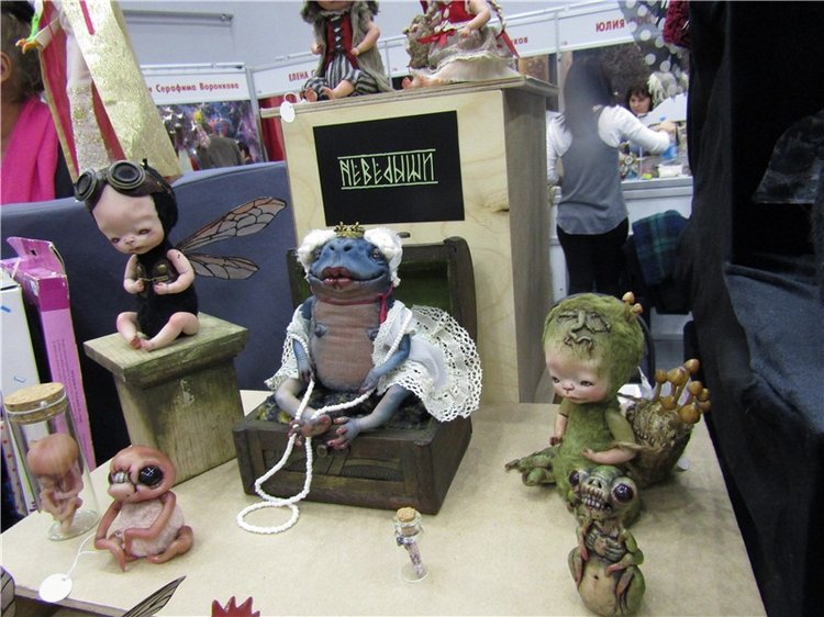 Тишинка 2016. Осенние впечатления о выставке. Салон кукол. Фотоотчет