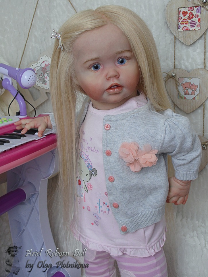 Ariel by Joanna Kazmierczak, куклы reborn Ольги Плотниковой (фото 5)
