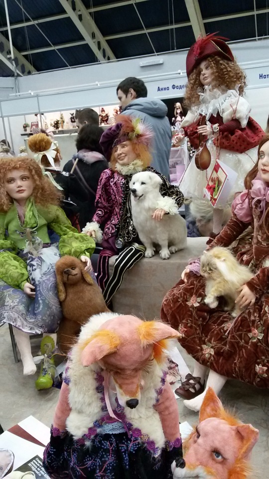 V Ежегодный Весенний Бал Авторских Кукол на Тишинке