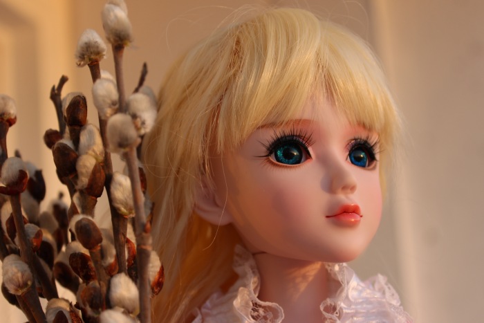 С Вербным Воскресеньем! Поздравление от моей куклы Звезды подиума (фото 3)