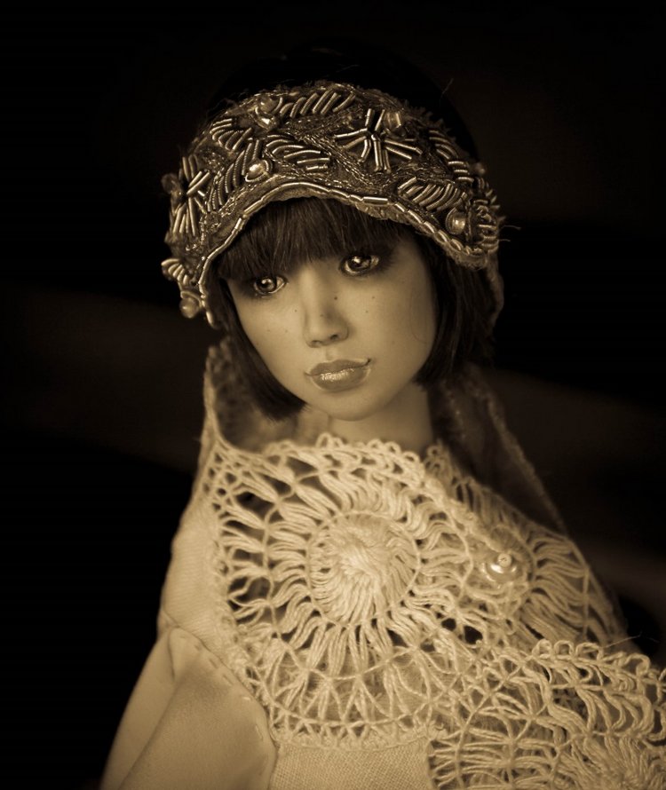 Новые девы эпохи Джаза, шарнирные куклы ручной работы (фото 2)