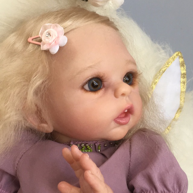 Цветочек-кукла реборн Элины Кудрявцевой