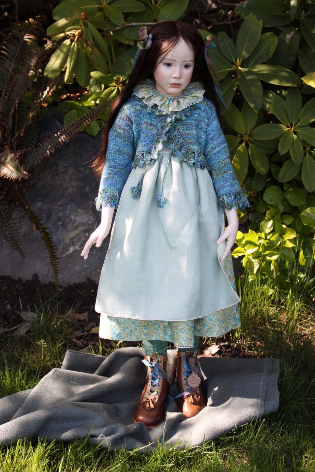 Процесс создания фарфоровых кукол - Джинн Гросс (Jeanne Gross). Часть Часть седьмая - Дети Цветов