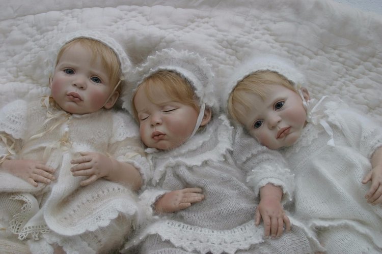 Процесс создания фарфоровых кукол - Джинн Гросс (Jeanne Gross). Часть первая - младенцы