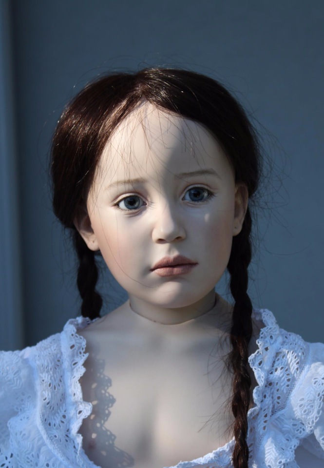 Процесс создания фарфоровых кукол - Джинн Гросс (Jeanne Gross). Часть шестая - Три Сестры (фото 9)