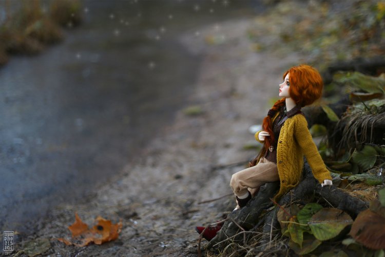 Мирвен в парке в последние дни осени (фото 10)