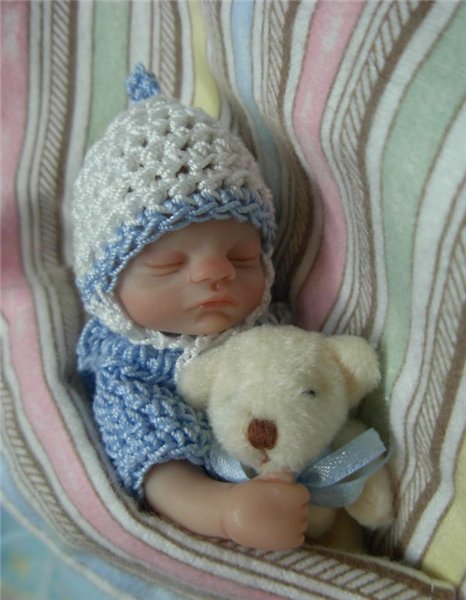 Детки - куклы OOAK — Авторские миниатюрные куклы: лепка