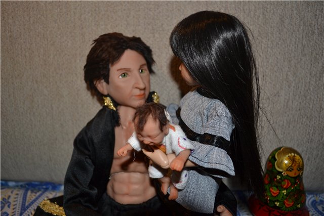 Как Татьяна и Ева примеряют новые платья. Iplehouse BJD Elin (фото 10)