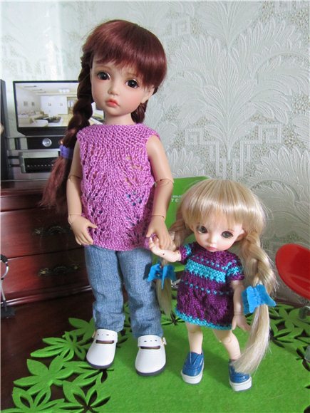 Нарядик для Мэгги, или вечерние забавы куклят