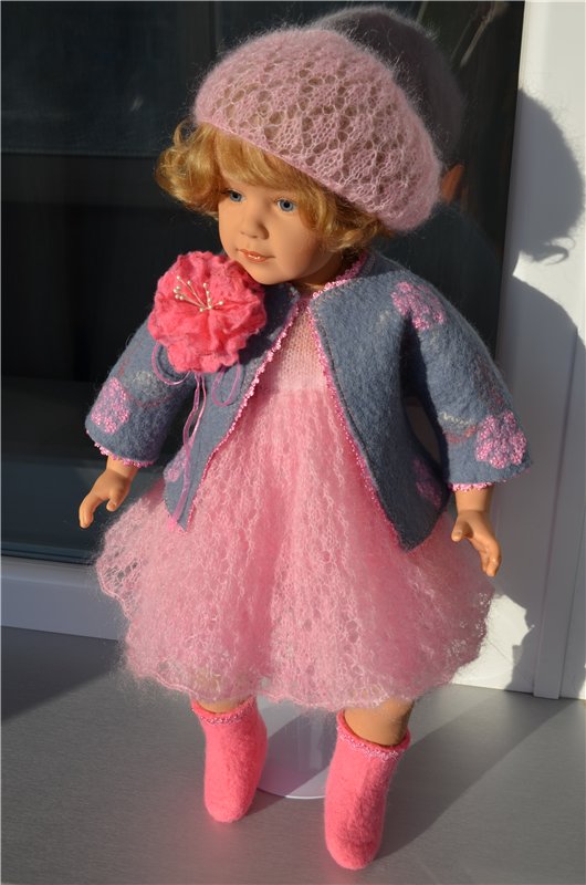 А Вы, готовы к зиме? Кукла Анечка от Sissel Skille