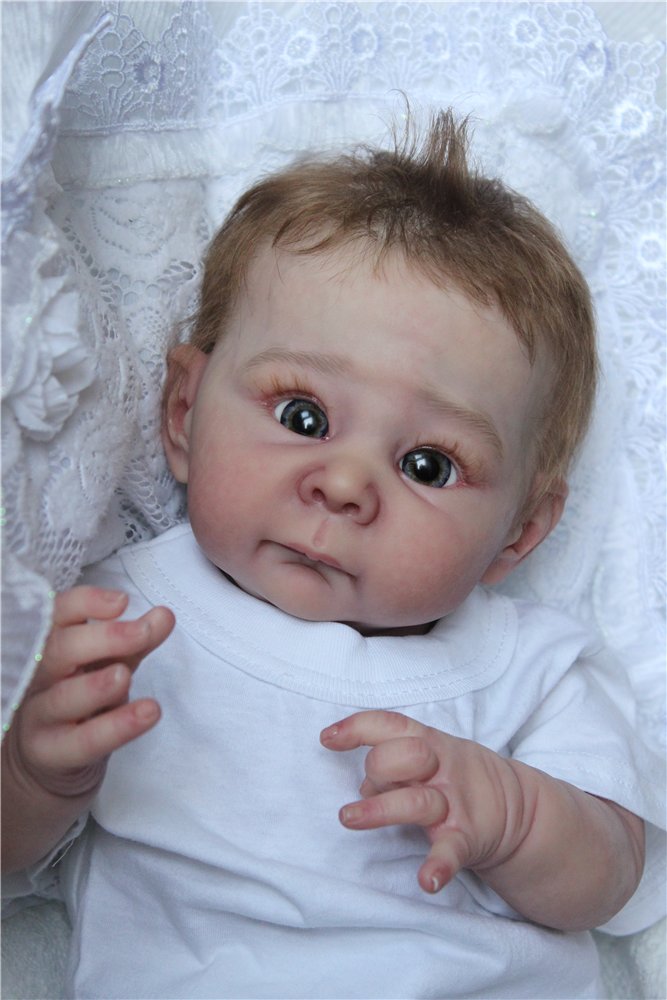 Малыш Лешенька. Куклы реборн Светланы Преображенской (фото 3)