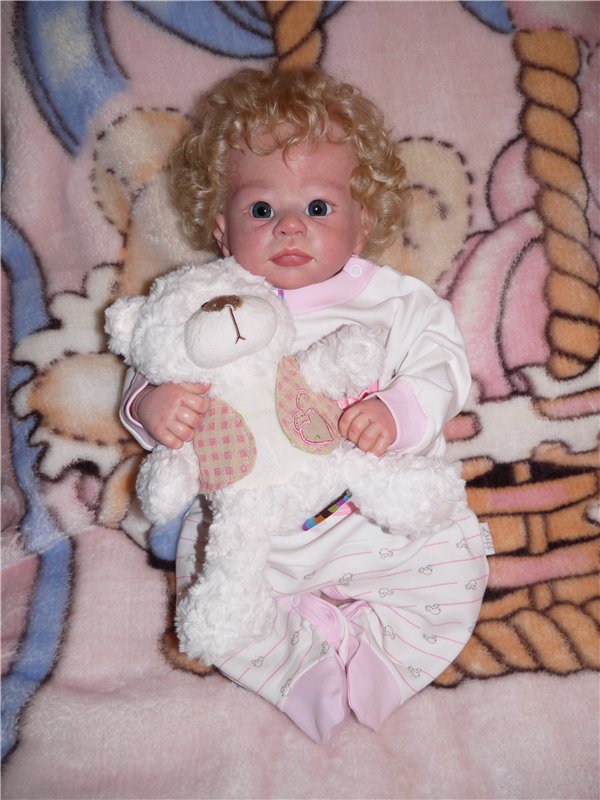 Моя Холли из молдика Holly от скульптора Linda Murray. Кукла реборн Натальи Фединой, Baby-Zest