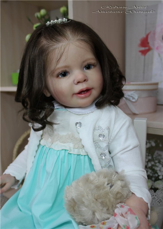 Миланочка!Кукла реборн Анастасии Гангало