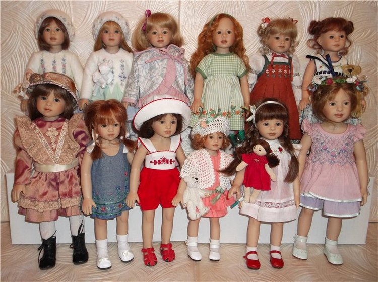 Я их посчитала... Коллекция виниловых кукол от Heidi Plusczok, часть 2