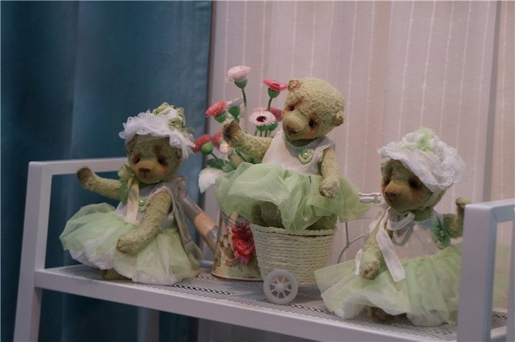 Картинки с выставки кукол на Тишинке. Moscow Fair 2015. Всем любителям Тедди посвящается