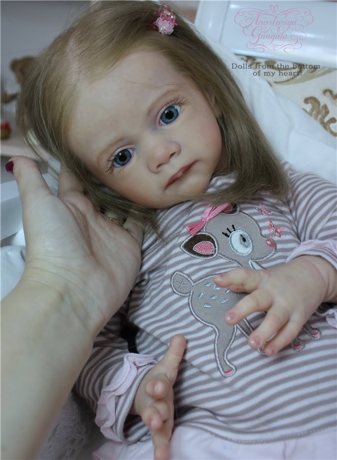 Дарина. Мой Прототип реборн Фрида от Каролы Вегерих