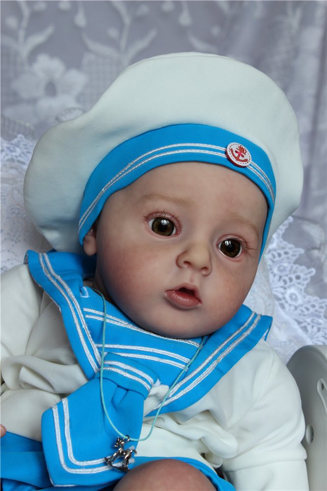 Тимошка-Капитан. Кукла реборн Светланы Преображенской