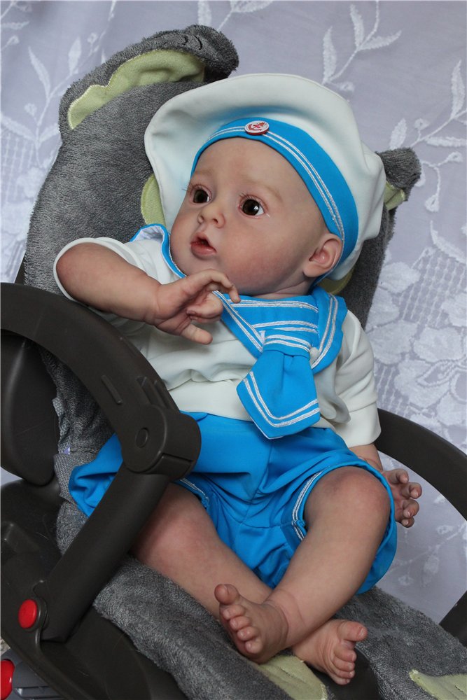 Тимошка-Капитан. Кукла реборн Светланы Преображенской (фото 8)