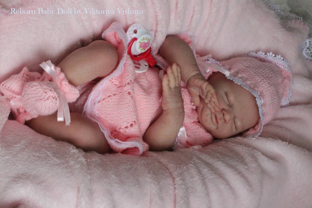 Крохотулька Angeli от Elisa Marx. Куколка реборн Виктории Вишни