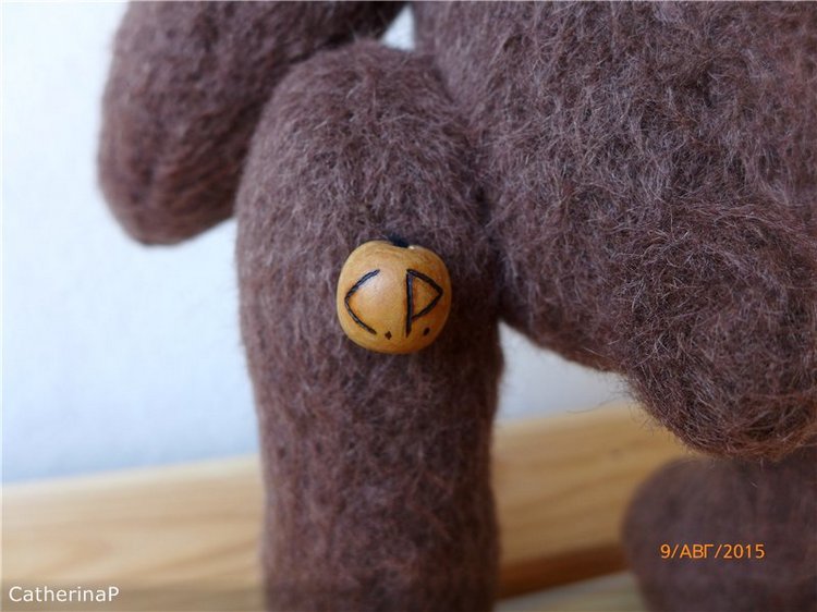 From Russia with love — Текстильные игрушки и примитивы: кофейные (фото 9)