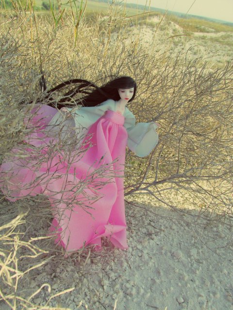 Авторская кукла Кику, хризантема | Бэйбики Авторская кукла Кику, хризантема (фото 9)