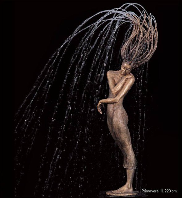 Фонтаны скульптора Malgorzata Chodakowska (фото 8)