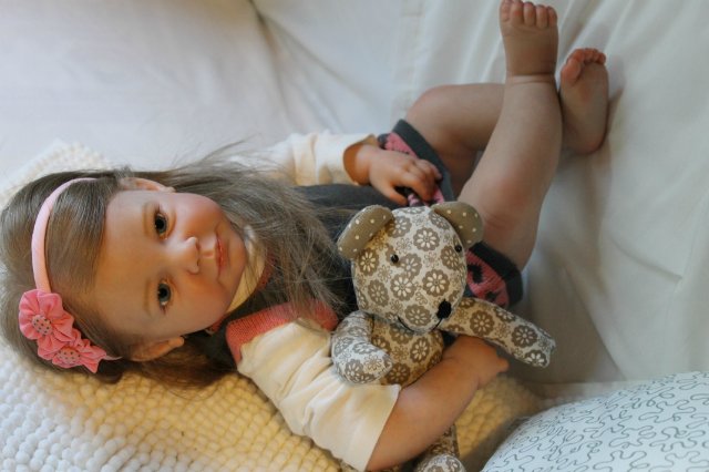 Моя Нежная кукла реборн Камилочка | Бэйбики Моя Нежная кукла реборн Камилочка