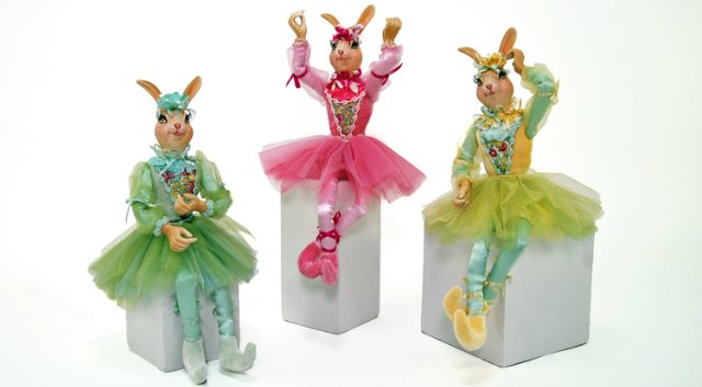 Волшебный мир Katherine collection - нет нет.. вам не кажется это действительно Олень - балерина и Гиппопотам манекенщица