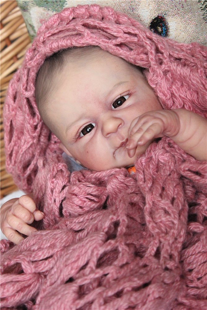 Забавная малышка. Кукла реборн Светланы Преображенской (фото 5)