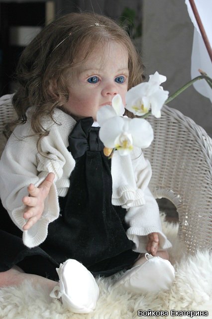 Кукла реборн Frida от Karola Wegerich в моём исполнении