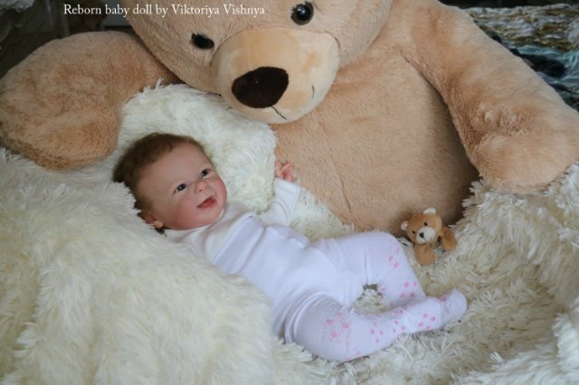 Мейзи... Куколка Реборн Виктории Вишни