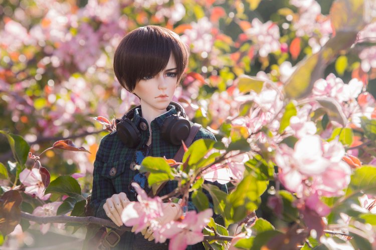 Под цветущими яблонями — Фотоистории с куклами BJD (БЖД): сериалы