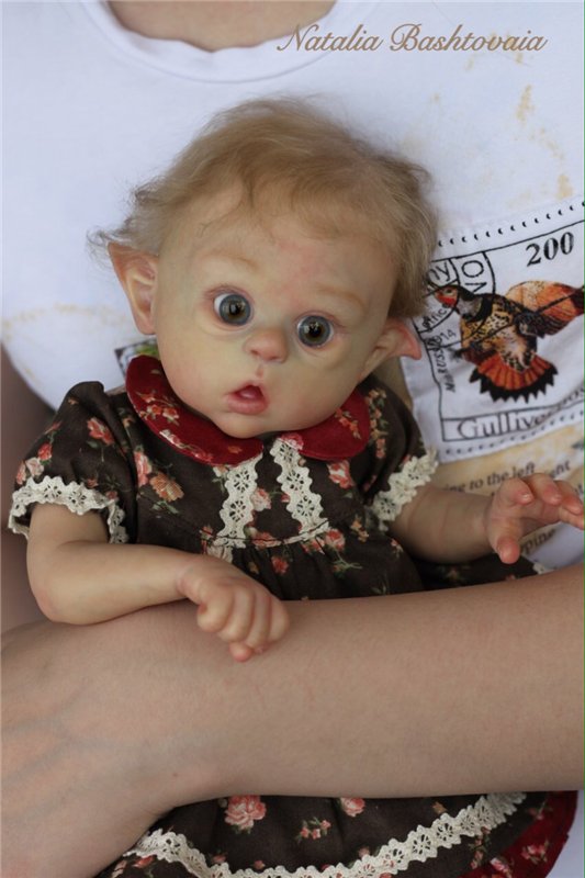 Мой любимый эльфийский ребенок! Кукла реборн Натальи Баштовой (фото 7)