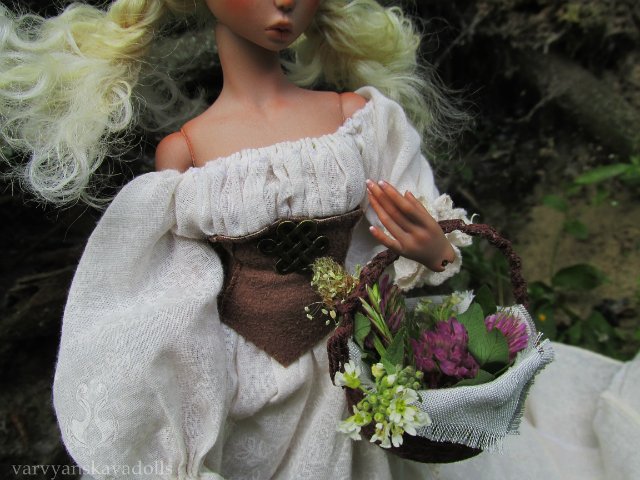 Полиуретановая шарнирная кукла Злата | Бэйбики Полиуретановая шарнирная кукла Злата