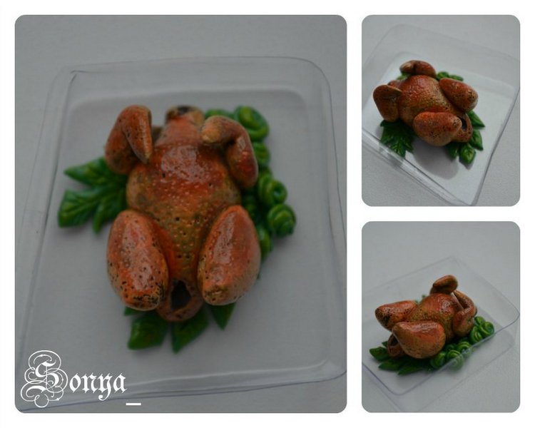 Кукольные мелочи. Часть 1. "Еда из пластики" (фото 6)