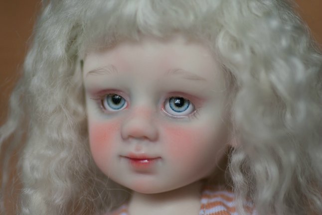 Несколько новых авторских шарнирных кукол