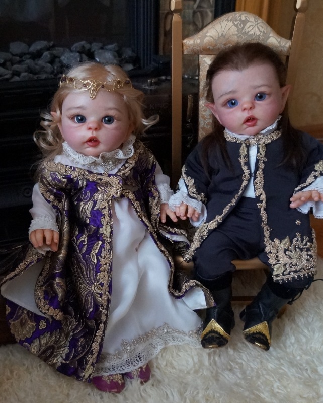 Сказочные эльфы. Куклы реборн Наталии Коноваловой