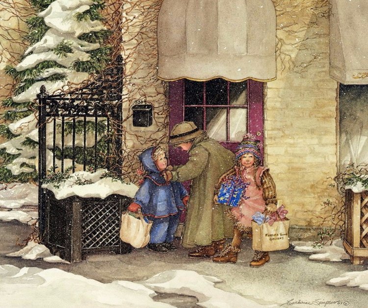 ТРОГАТЕЛЬНЫЕ ИЛЛЮСТРАЦИИ CATHERINE SIMPSON (КЭТРИН СИМПСОН) (фото 7)