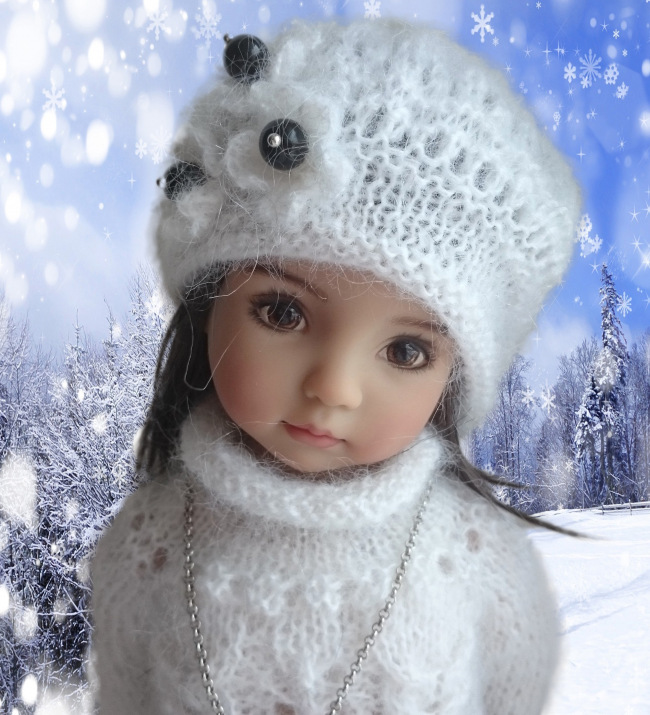 Зима, холода и красота — Куклы Dianna Effner (Эффнер) из винила: Little Darling (фото 3)