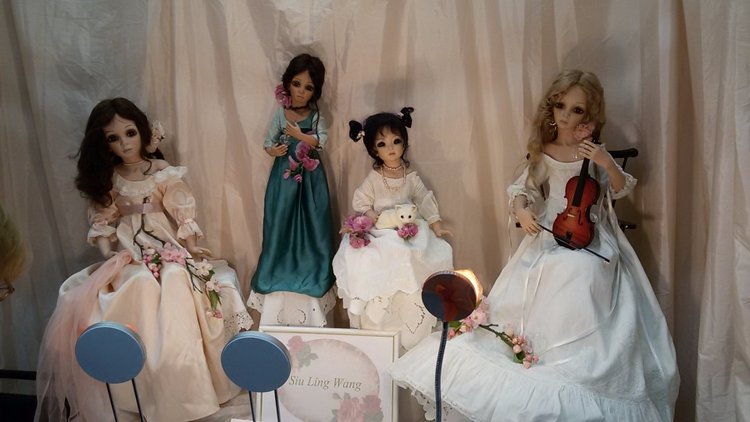 V Ежегодный Весенний Бал Авторских Кукол на Тишинке