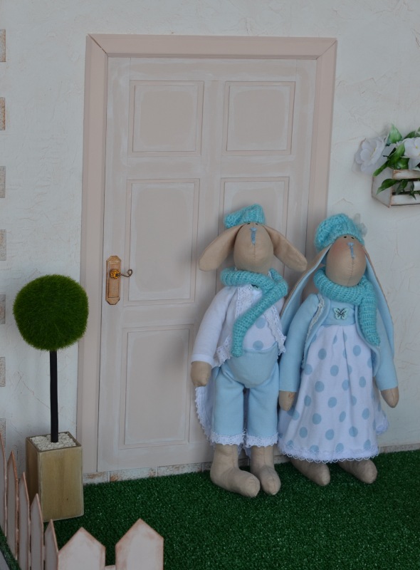 Большой румбокс с аксессуарами (фотозона 7в1) для кукол от 25 см