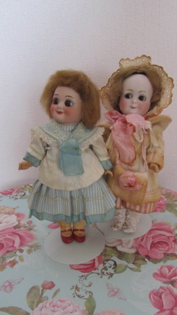 Интернациональная семейка Гугликов . Антикварные куклы (фото 3)