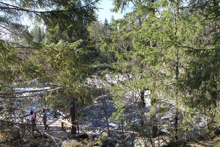 Посетите Карелию - это волшебное место! Рускеальские водопады