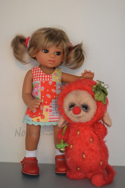 Линда из Berliner Rasselbande. Кукла от Габриелы Мюллер (фото 2)