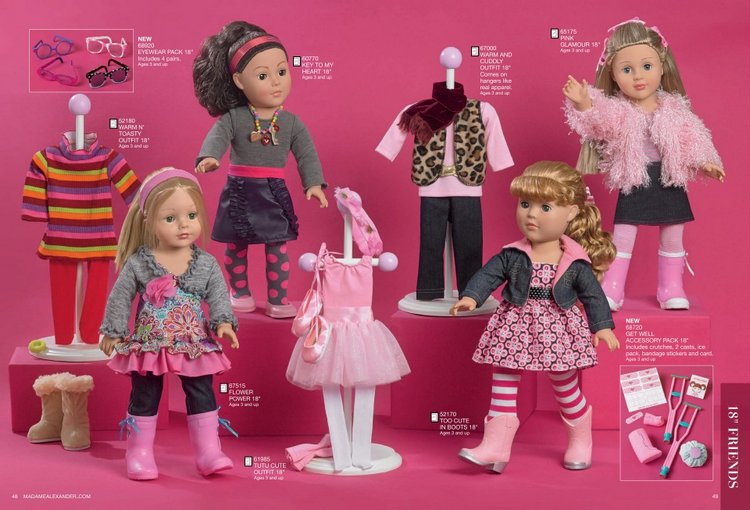 Каталог кукол Madame Alexander 2014 г