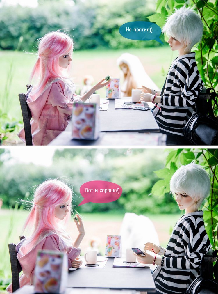 Неожиданный букет — Фотоистории с куклами BJD (БЖД): сериалы (фото 7)