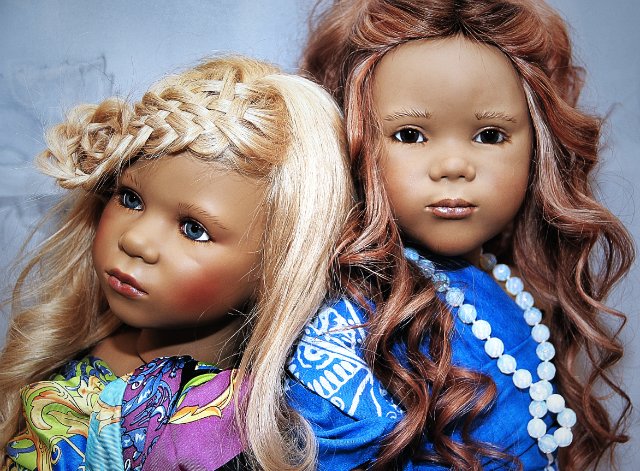 Яркие девчонки Таби и Бирка от Annette Himstedt