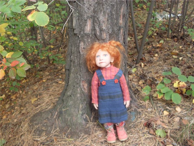 Моя подруга Осень. Коллекционная кукла (фото 3)